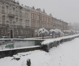 25 stycznia 2021. Przemyśl zasypany śniegiem