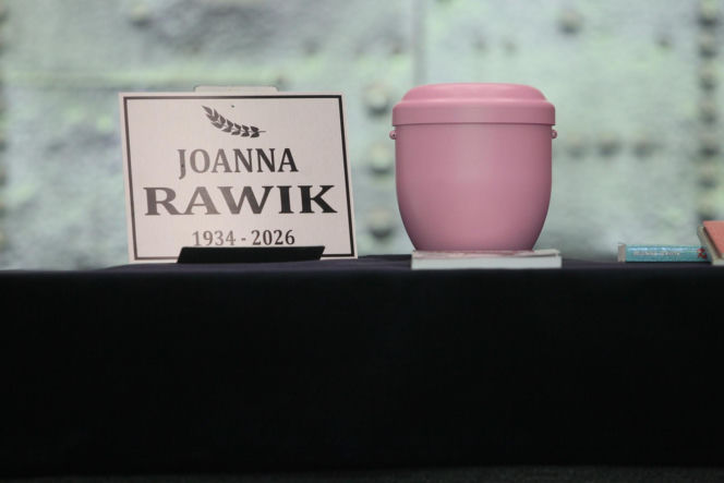Pogrzeb Joanny Rawik. Była żoną pływaka