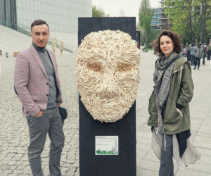 Instalacje artystyczne z roślin wykonane w pracowni Architektury Krajobrazu KUL, przez studentów pod okiem wykładowcy mgr. inż. Pawła Adamca