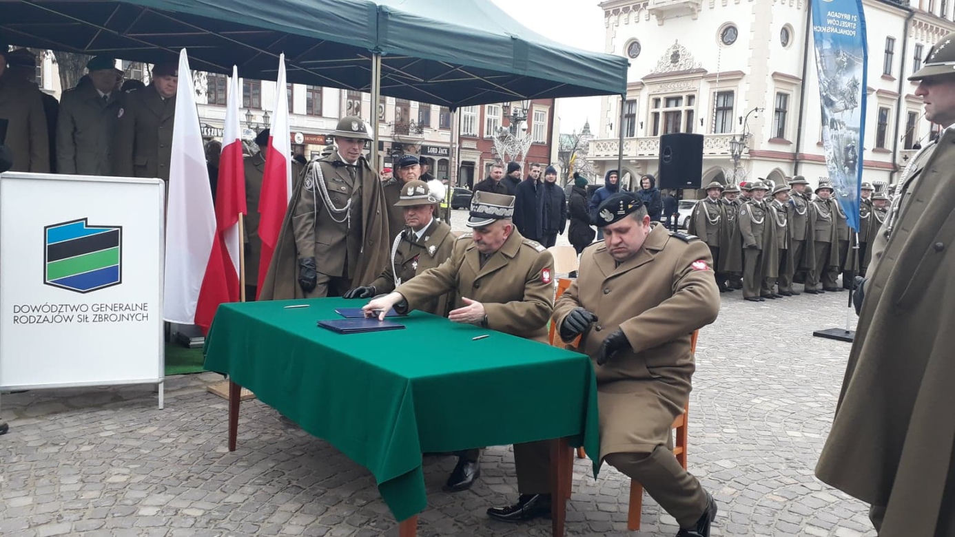 Nowy dowódca 21 Brygady Strzelców Podhalańskich
