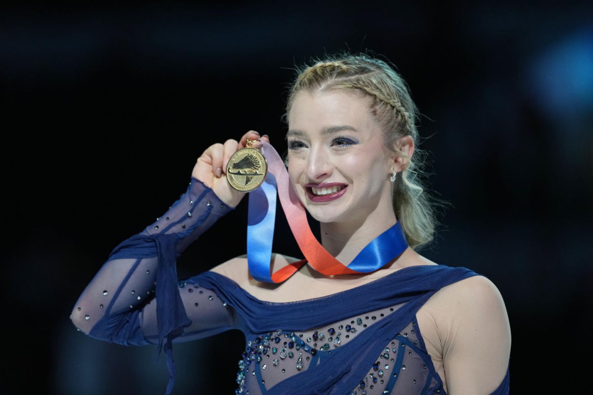 Amber Glenn zdobyła złoto dla USA, musiała zrezygnowac z mediów przez fanatyków Trumpa