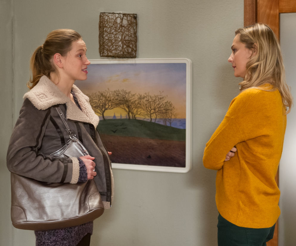 Na Wspólnej odcinek 2650, Sylwia (Alicja Stasiewicz), Zuza (Małgorzata Socha)