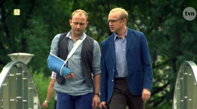 PRZEPIS NA ŻYCIE 4 odc. 46. JERZY (Borys Szyc), ANDRZEJ (Piotr Adamczyk)