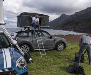 Mini Countryman z namiotem