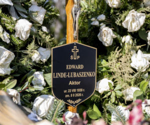 Tak wygląda teraz grób Edwarda Linde-Lubaszenko