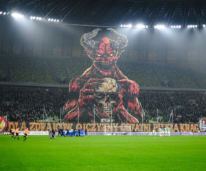 Lechia Gdańsk - Górnik Zabrze, zdjęcia kibiców i zawodników z meczu 18, kolejki PKO BP Ekstraklasy