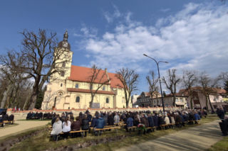 Pogrzeb burmistrza Koźmina Wielkopolskiego
