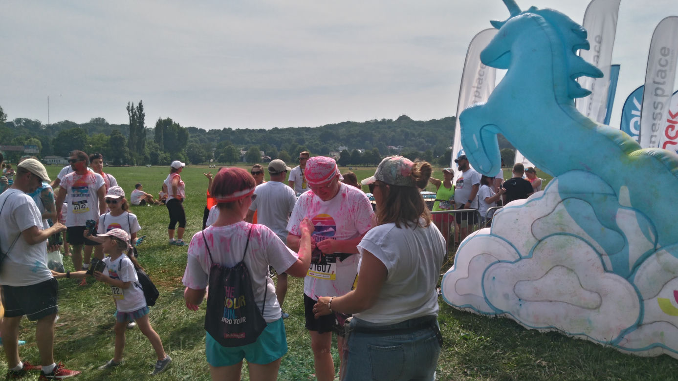 Bieg The Color Run w Krakowie