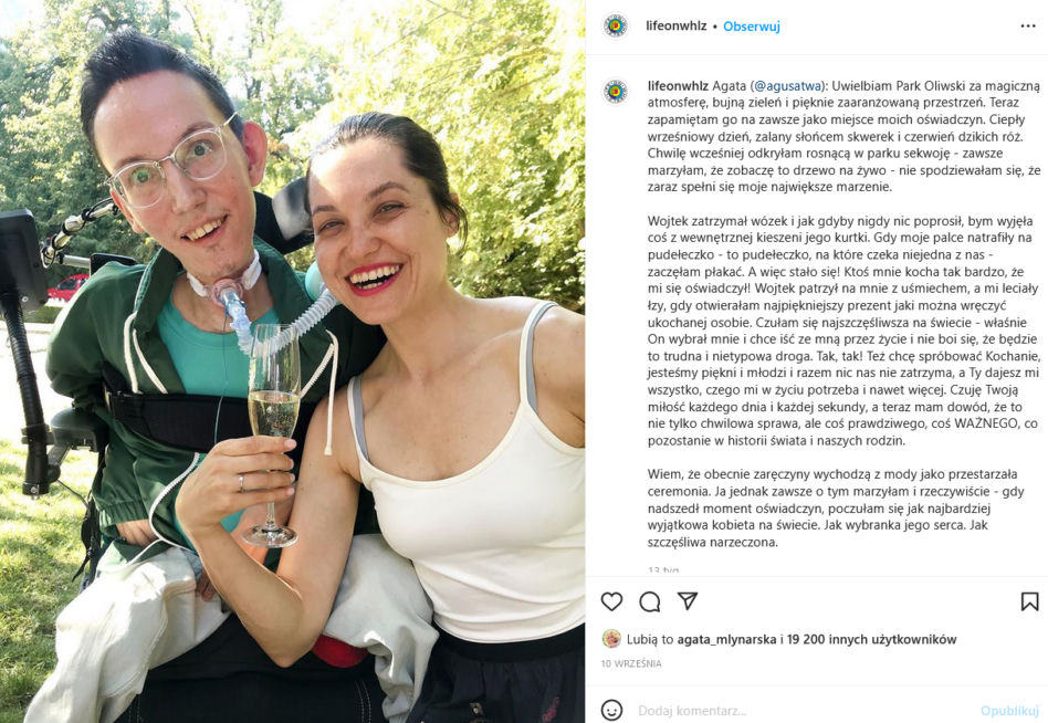 Agata i Wojtek z "Life on Wheelz" w intymnej sesji zdjęciowej