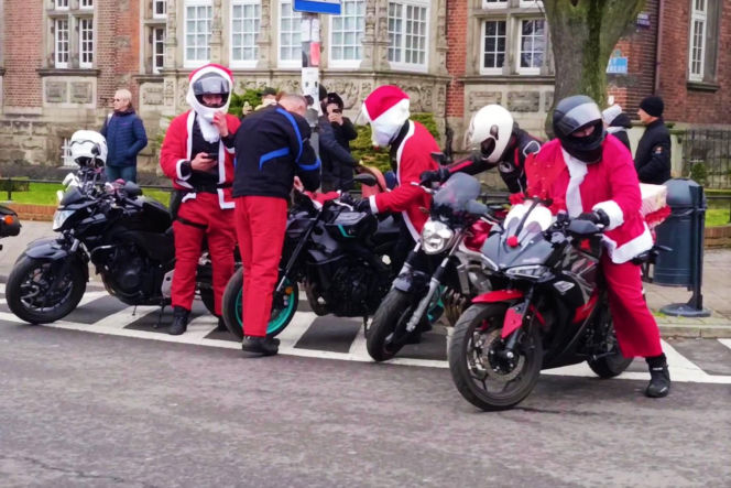 Motomikołaje w Szczecinie