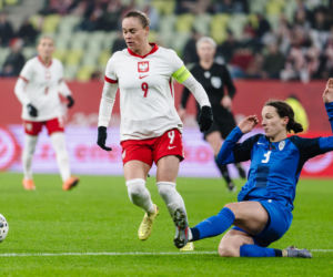 Polska - Słowenia: Najwierniejsi kibice wspierali reprezentację Polski kobiet. Dużo zdjęć z Gdańska