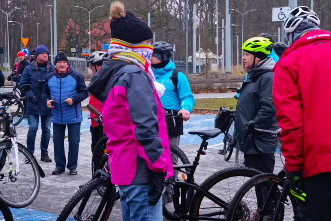 Noworoczny rajd rowerowy