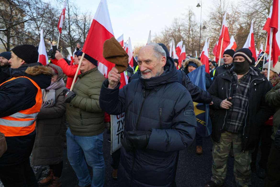 Protest rolników w Warszawie (9.01.2026)