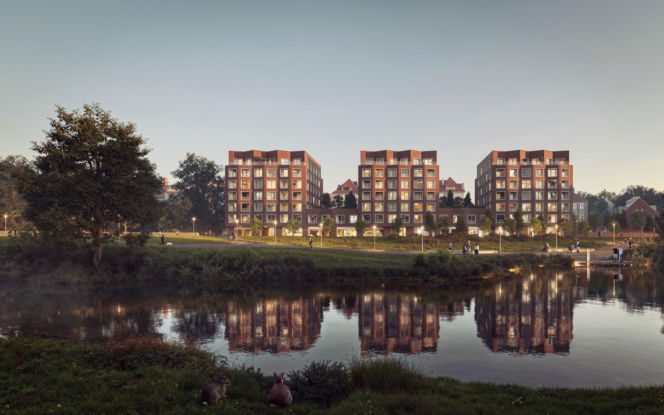 Traugutta nad Oławą we Wrocławiu