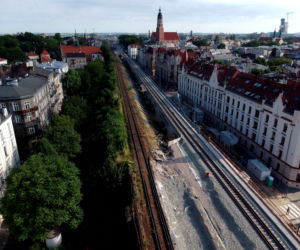 Pociągi na nowych estakadach w Krakowie!