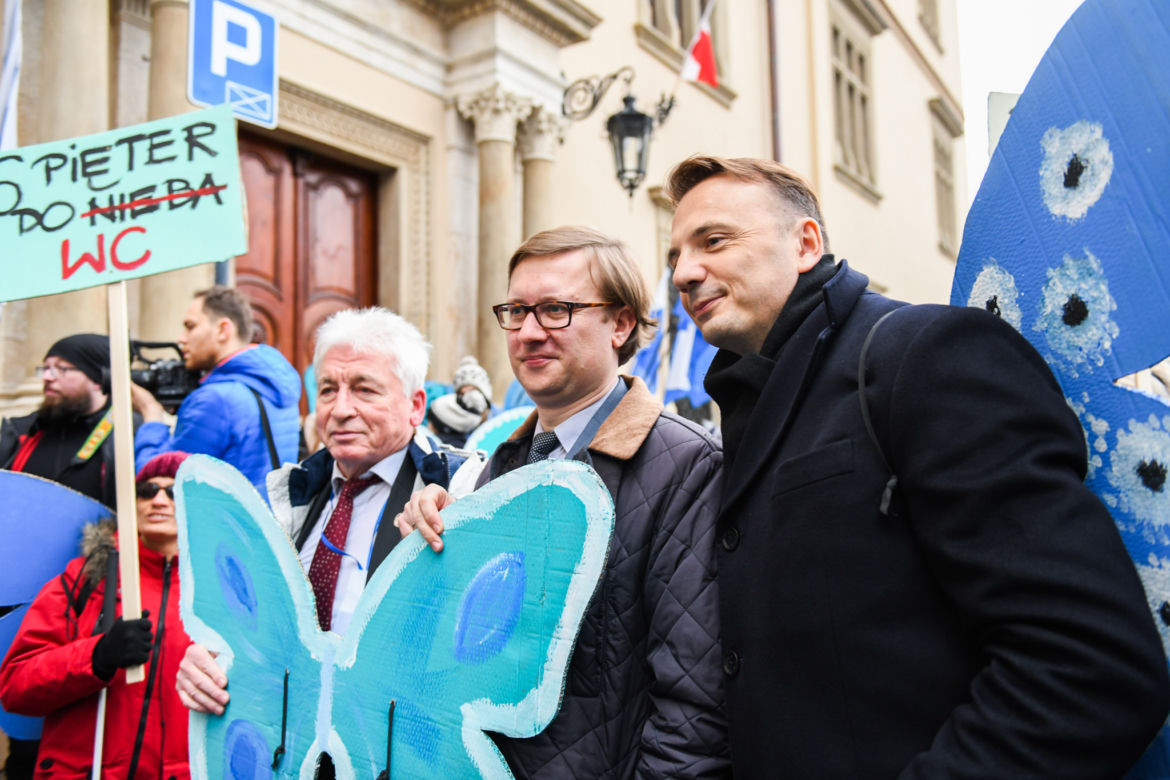 Kraków: Protest w sprawie Zakrzówka