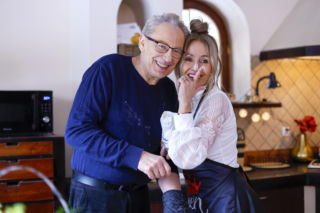 Borkowski w ogniu miłości! Nocne szaleństwa i balony dla żony rozgrzały sieć