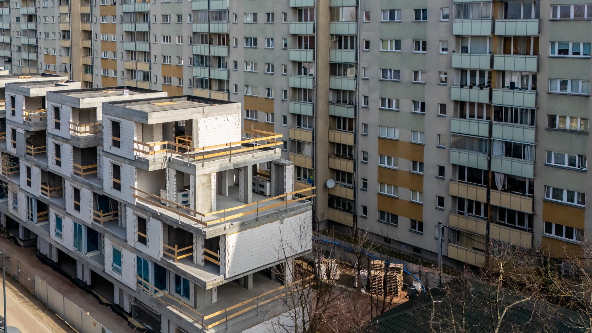 Wola Księcia Janusza w Warszawie w budowie