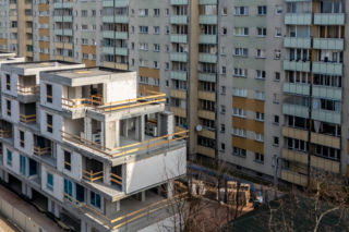 Wola Księcia Janusza w Warszawie w budowie