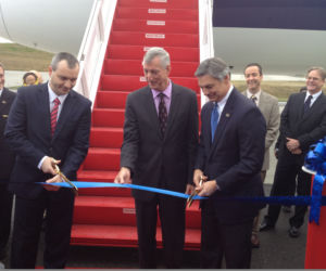 Dreamliner tuż przed startem
