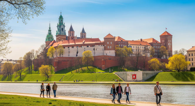 W Krakowie piękny dzień? Czy to naprawdę już wiosna?