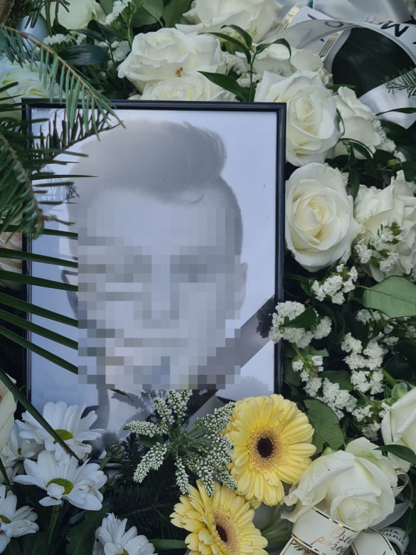 Bliscy pożegnali Mateusza, który zginął pędząc do pracy w Radawie [GALERIA]