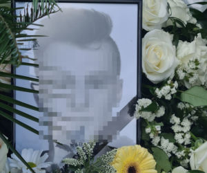 Bliscy pożegnali Mateusza, który zginął pędząc do pracy w Radawie [GALERIA]