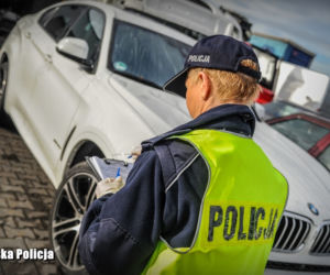 Luksusowe BMW X6 odzyskane przez policję