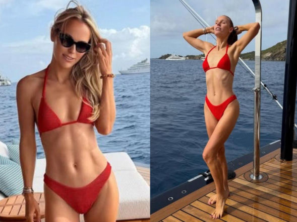 Karolina Woźniacka zachwyca zdjęciami w bikini! 35-latka w bajecznej formie!