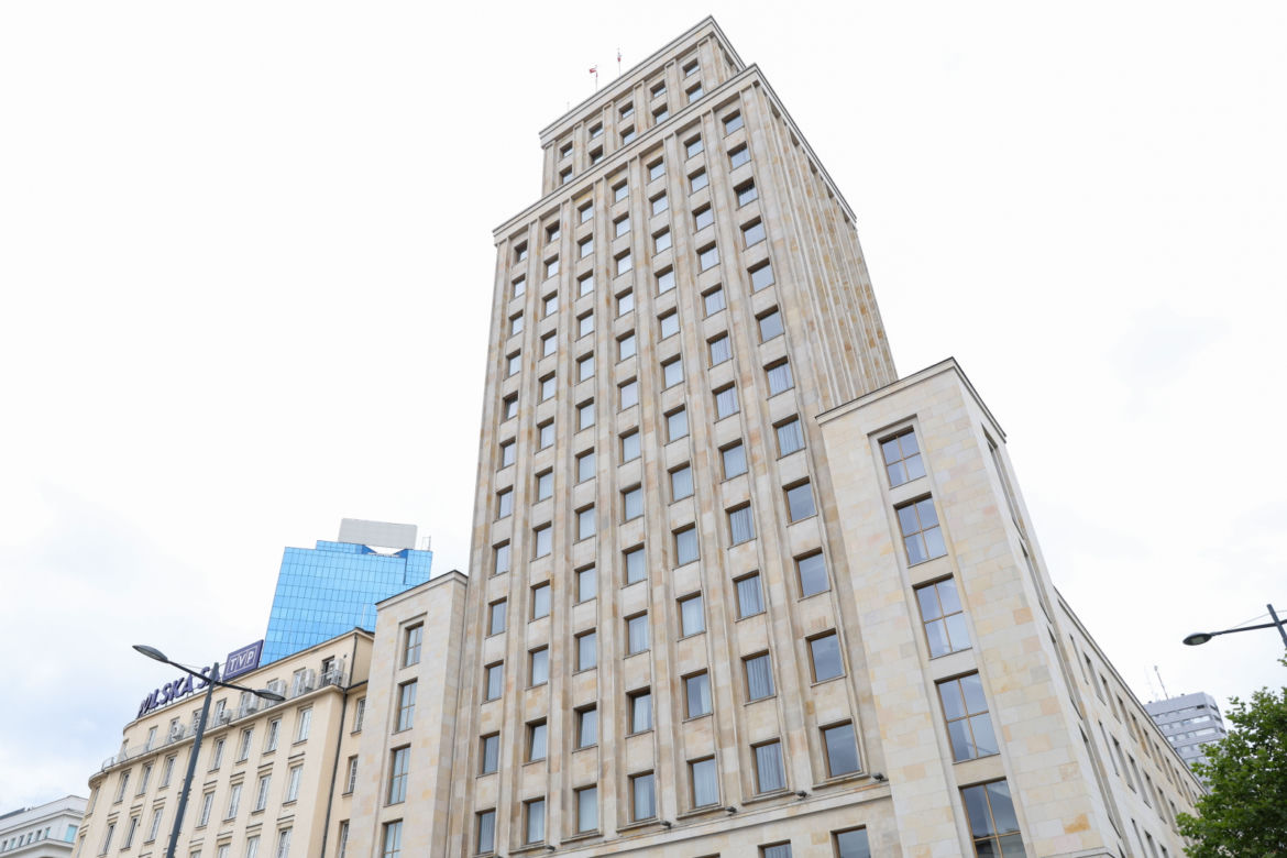 Gmach Hotelu Warszawa 