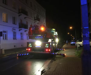 Akcja strażaków na Pradze-Południe