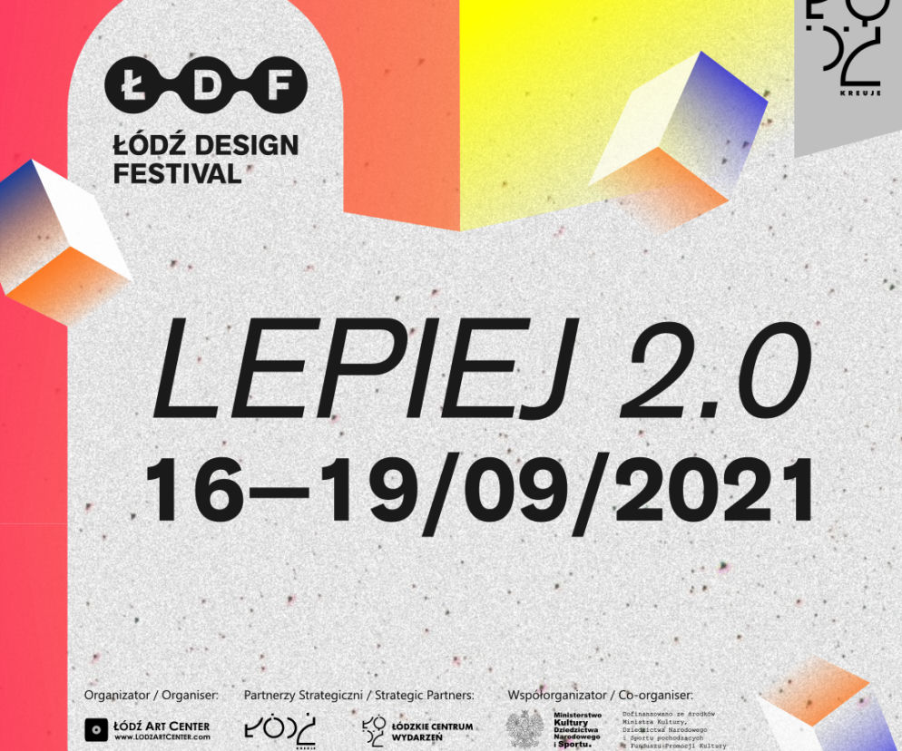 Łódź Design Festival wrzesień 2021