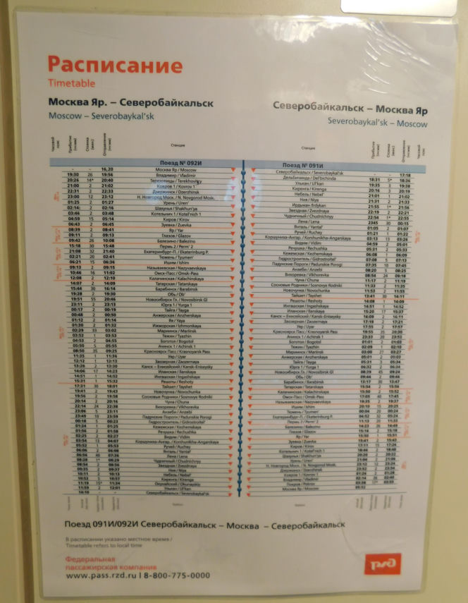 Tak wygląda podróż koleją transsyberyjską