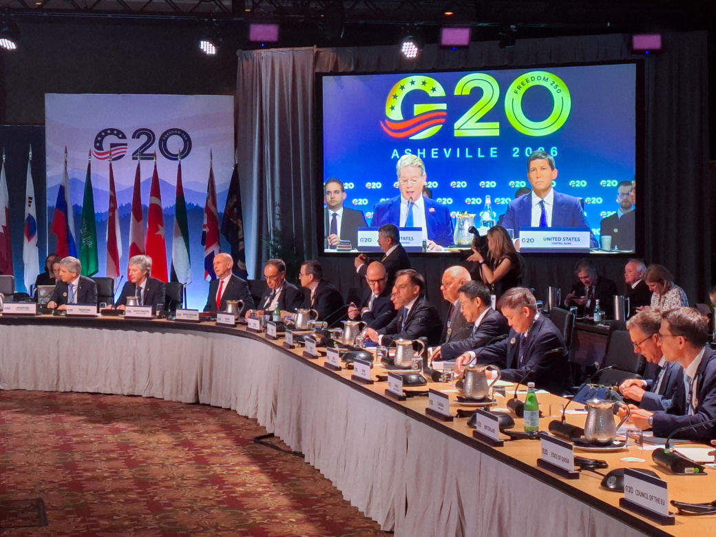 Adam Glapiński na G20 Asheville 2026