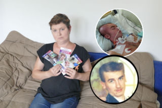 Dramat pani Justyny ze Zgierza. Pochowała męża, teraz musi walczyć o życie syna