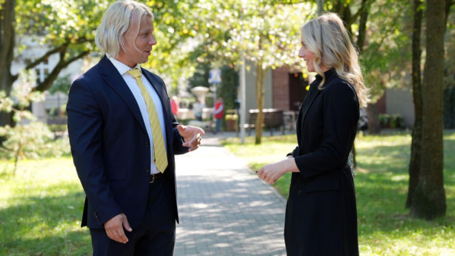 Barwy szczęścia odc. 3337. Grażyna  (Kinga Suchan), Patryk (Konrad Skolimowski)