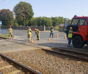 Tramwaj zderzył się z betoniarką