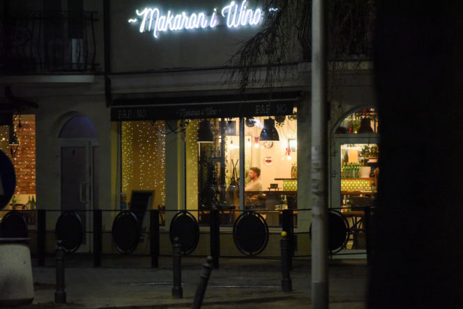 Agnieszka Kaczorowska i Marcin Rogacewicz na kolacji