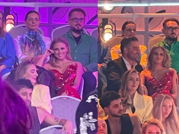 Tak Kaczorowska i Rogacewicz zachowywali się na ramówce TVP. Najpierw obejmował, a potem nurkował pod krzesło!