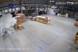 Tak wybuchł pożar, który pochłonął milion złotych