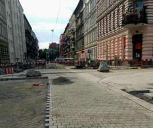 Przebudowa ulic w centrum Szczecina - lipiec 2020