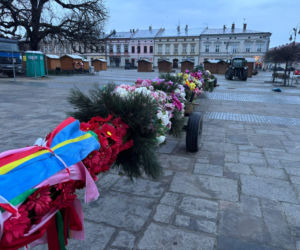 Palma wielkanocna na nowosądeckim Rynku