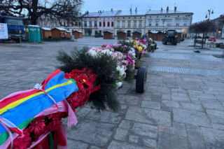 Palma wielkanocna na nowosądeckim Rynku
