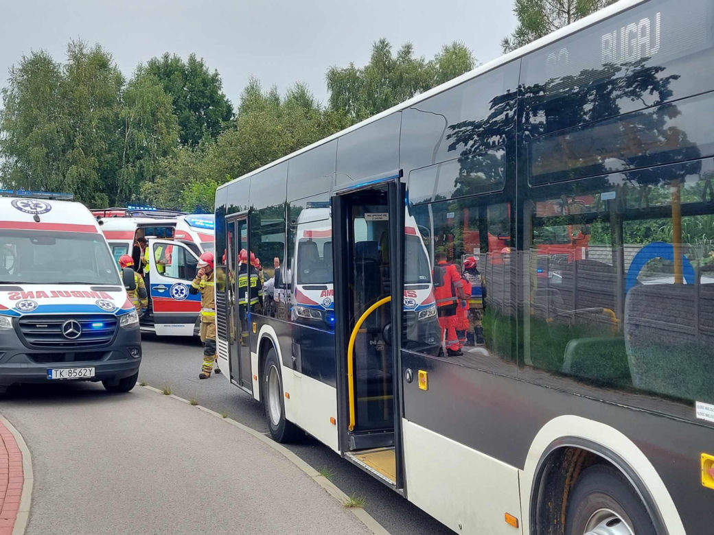 Wypadek na Moniuszki w Starachowicach