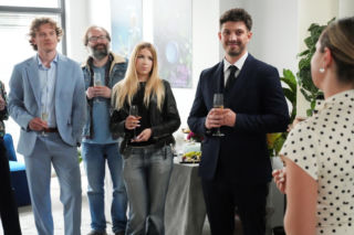 Barwy szczęścia, odc. 3428. Oliwka (Wiktoria Gąsiewska), Hugo Wojciechowski (Daniel Namiotko), Justin (Jasper Sołtysiewicz)