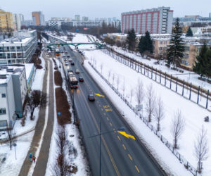 Remont alei Stanów Zjednoczonych w Warszawie