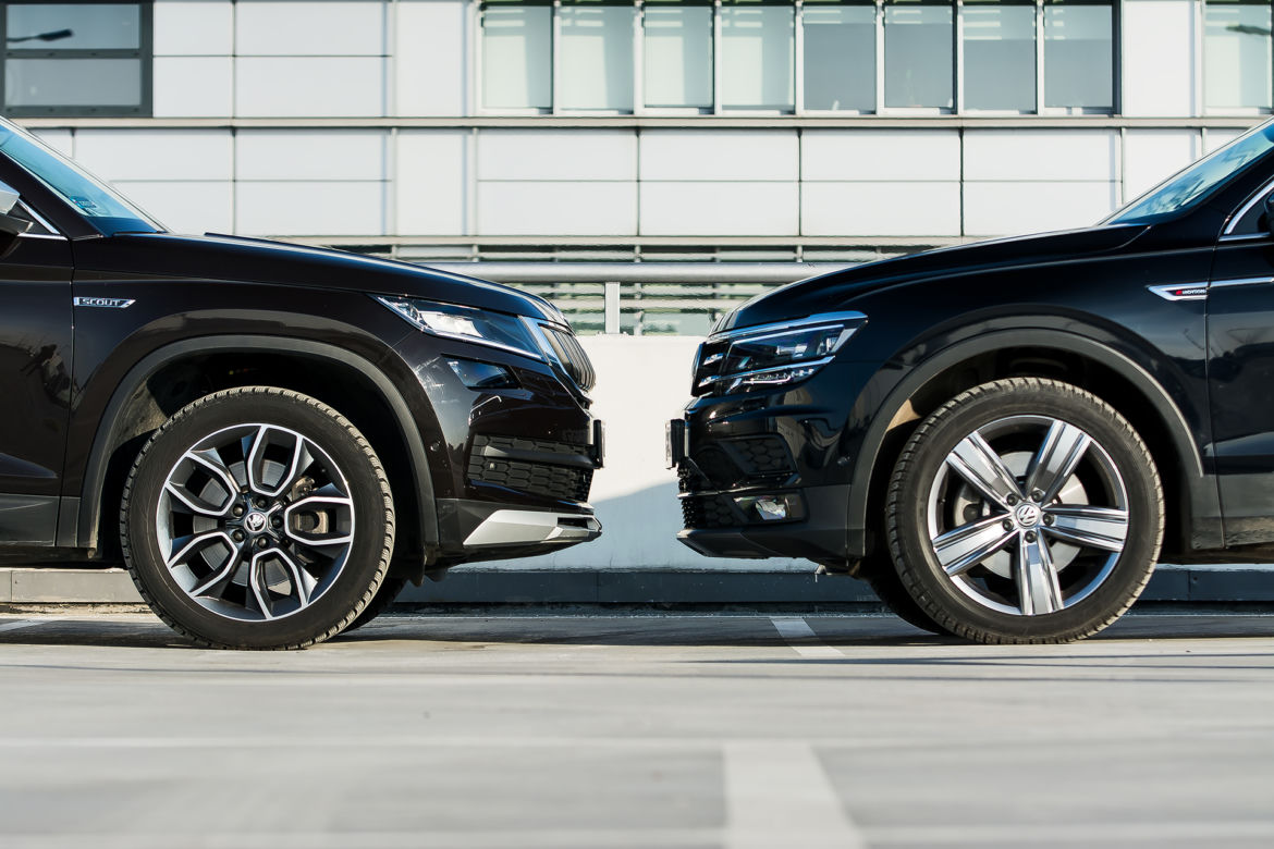 Skoda Kodiaq Scout vs. Volkswagen Tiguan Allspace