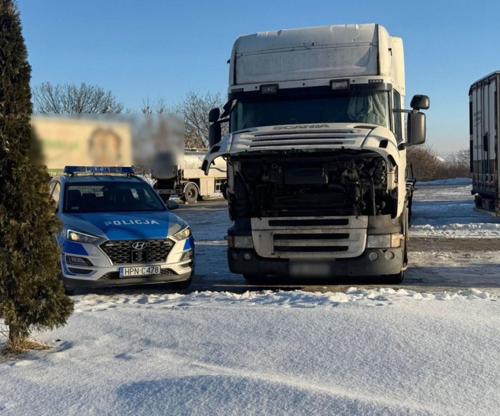 57-latek koczował w zamarzniętej ciężarówce! Mroźna noc na Pomorzu mogła zakończyć się dla niego śmiercią