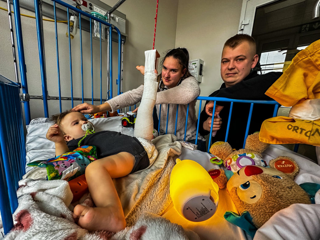 Wypadek w Ostródzie. Malutka Antonina godzinami czekała na pomoc