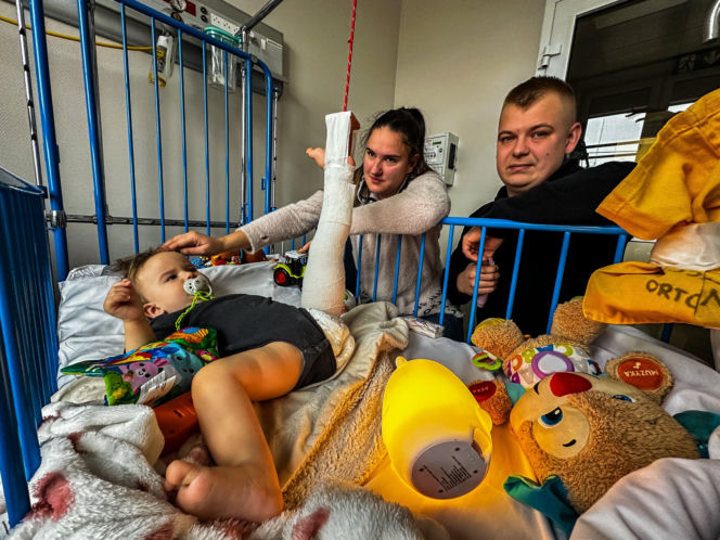 Wypadek w Ostródzie. Malutka Antonina godzinami czekała na pomoc